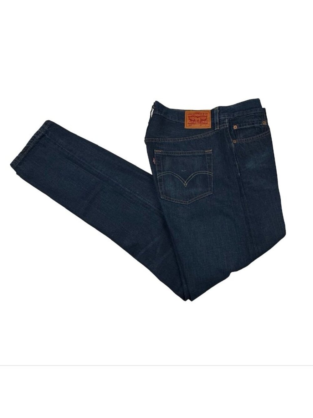 NEW Levi's 501 Men's Button Fly Straight Leg Blue Jeans • USA • 28x32